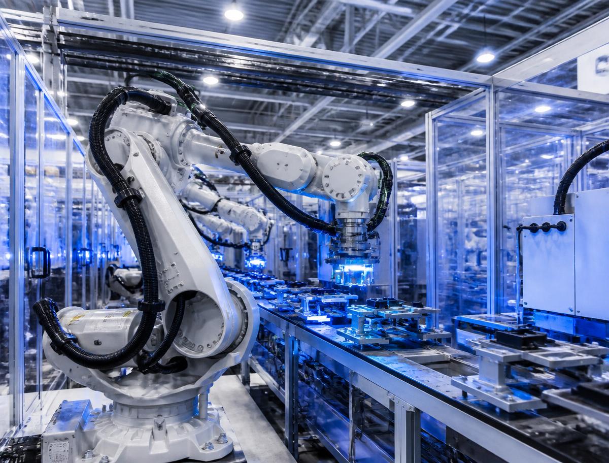 Automação de linha de produção
